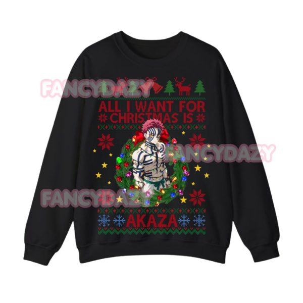 All I Want For Christmas Is Akaza Sweatshirt