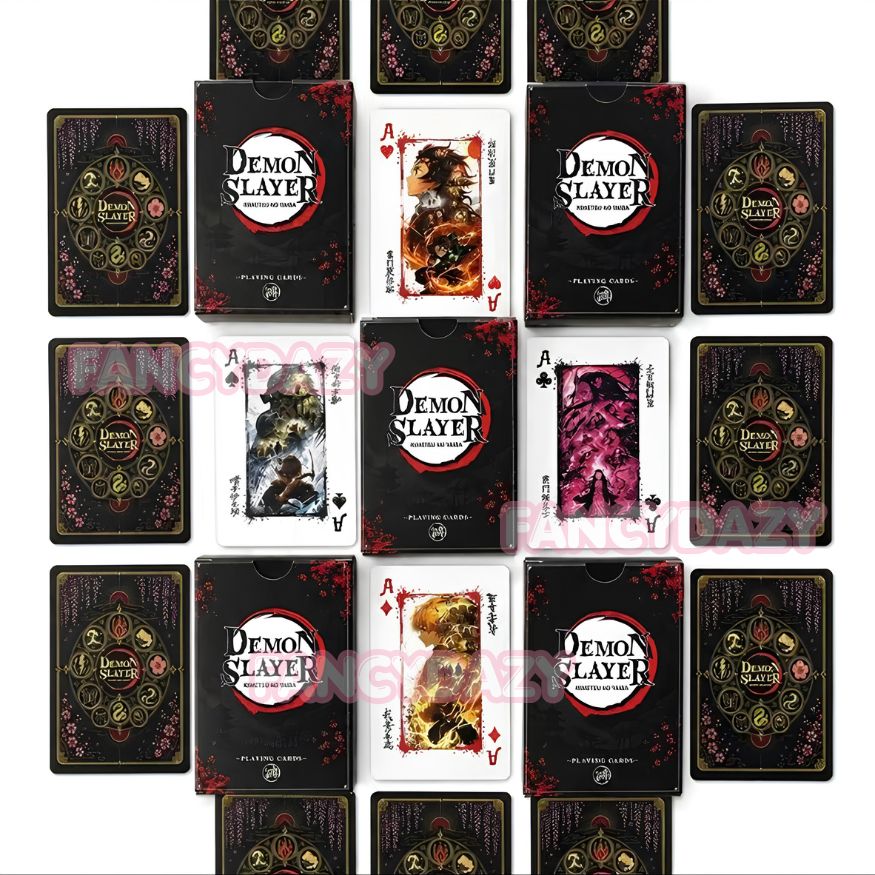 Demon Slayer Playing Cards Demon Slayer Playing Cards